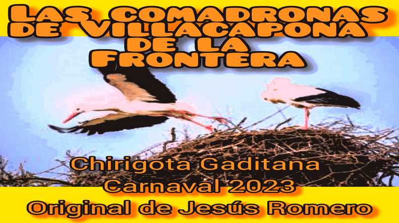 Chirigota Las comadronas de Villacapona de la Frontera COAC2023