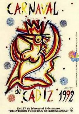 Cartel-Carnaval-de-Cadiz-1992